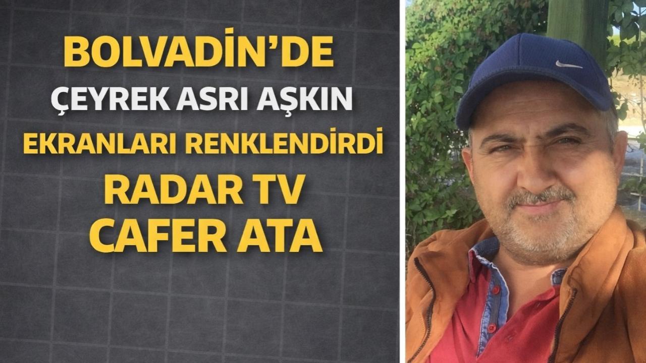 Bolvadin’de Çeyrek Asrı Aşkın Ekranları Renklendirdi Cafer Ata