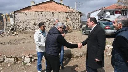 Çay Kaymakamı Türker, İnli Köyü’nde Düzenlenen Cenaze Merasimine Katıldı