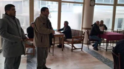 Çay’da Müftü Çetin Ramazan Sonrası Vatandaşla Buluştu