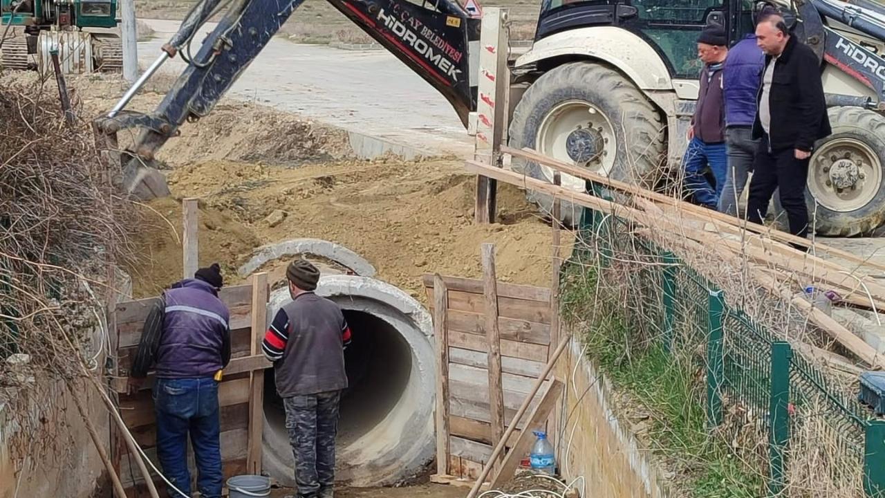 Çay’da Sel Artık Etkilemeyecek Çünkü Alt Yapı Yenileniyor