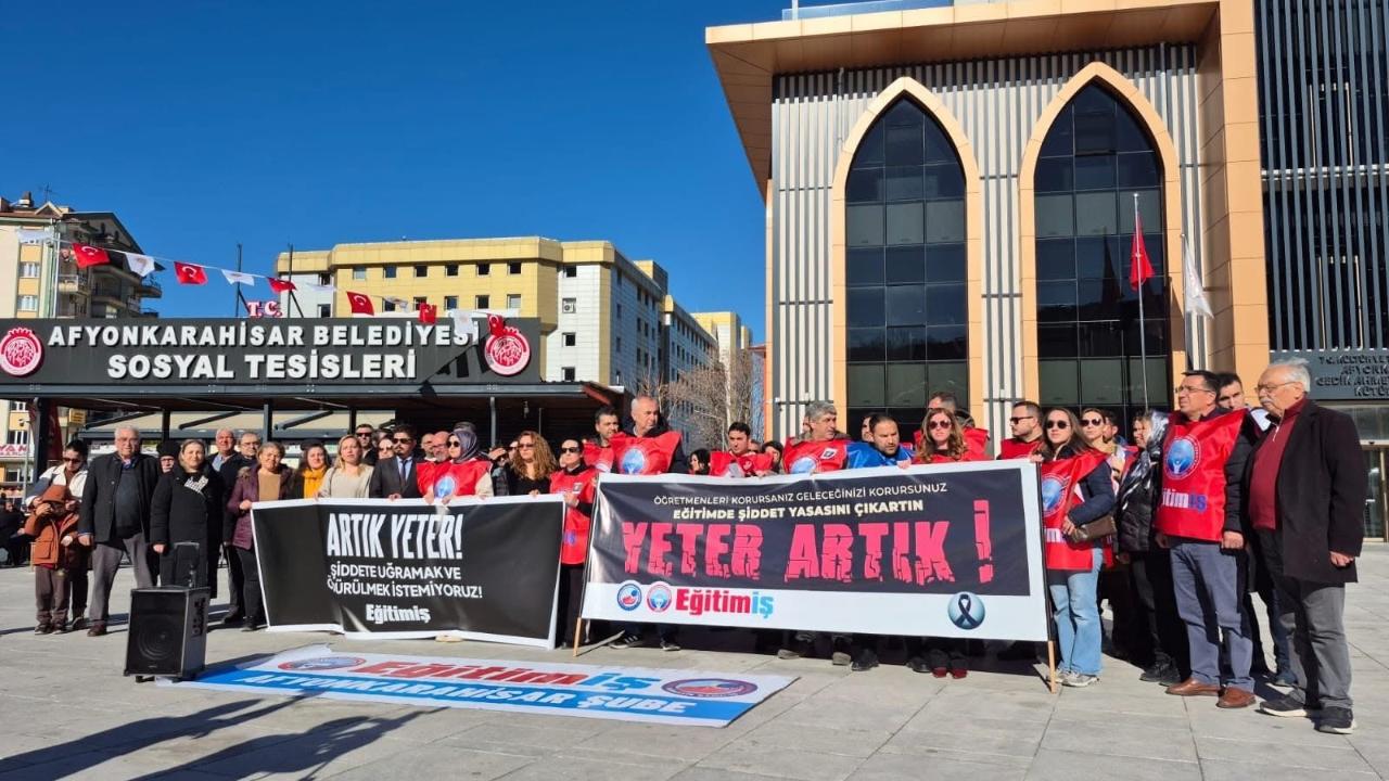 CHP Afyonkarahisar İl Başkanlığı’ndan Öğretmen Cinayetine Tepki