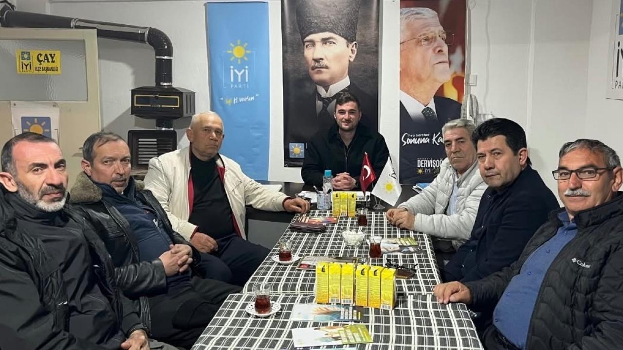 İYİ Partili Alperen Sak: Daha Güzel Bir Çay İçin Çalışıyoruz