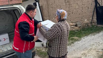 Kızılay Emirdağ’da Harıl Harıl Çalışıyor!