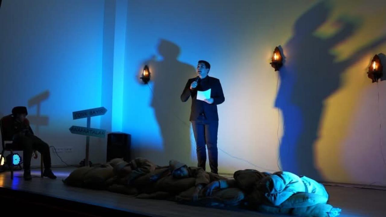 Şehitler Bolvadin’de Düzenlenen Programla Anıldı