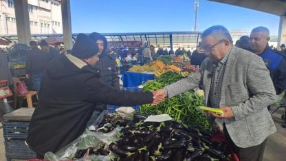 Şuhut Kapalı Pazarında Zam Şampiyonu Patlıcan Oldu