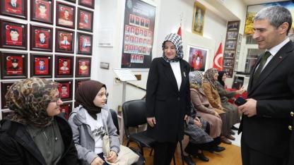 Vali Aktaş Afyon’da Şehit ve Gazi Aileleriyle Buluştu