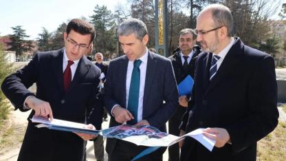 Vali Aktaş Millet Bahçesi’ndeki Çalışmaları İnceledi