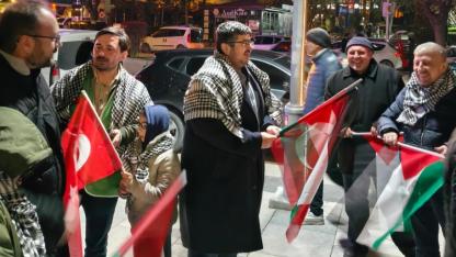 Afyon’da Aksa İçin Yollardayız Konvoyu Düzenlendi