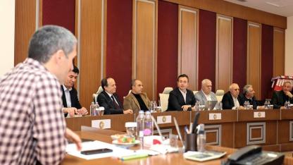 Afyonkarahisar’da 2. Blok Mermer Fuarı İçin Hazırlık Toplantısı Yapıldı