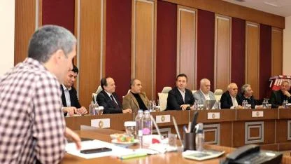 Afyonkarahisar’da 2. Blok Mermer Fuarı İçin Hazırlık Toplantısı Yapıldı