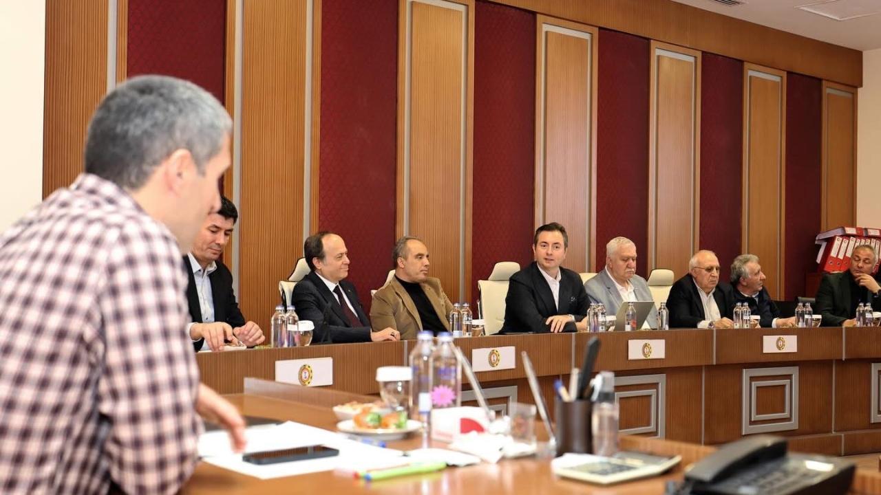 Afyonkarahisar’da 2. Blok Mermer Fuarı İçin Hazırlık Toplantısı Yapıldı