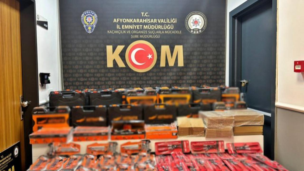 Afyonkarahisar’da Operasyon 2 Şüpheli Gözaltında