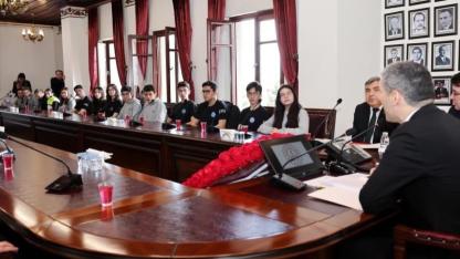 Afyonkarahisar’ın Gururu Öğrenciler Vali Aktaş’la Buluştu