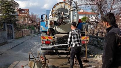 Bolvadin Belediyesi Altyapı Çalışmalarını Sürdürüyor