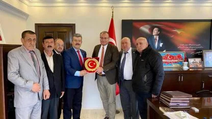 Bolvadin Kaymakamı Arıkan İYİ Parti Heyetini Kabul Etti