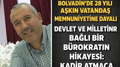 Bolvadin’de 28 Yılı Aşkın Vatandaş Memnuniyetine Dayalı Devlet ve Milletine Bağlı Bir Bürokratın Hikayesi Kadir Atmaca