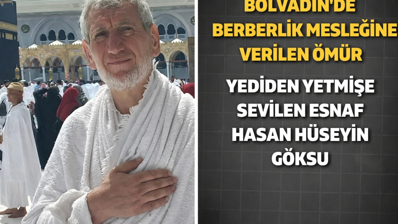 Bolvadin’de Berberlik Mesleğine Verilen Ömür Efsane İsim Hasan Hüseyin Göksu
