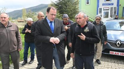 Çay’da Kaymakam Türker Sanayi Esnafı İle Buluştu