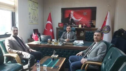 Emirdağ’da Emniyet Müdürü Öğüt’e Müftü Eker’den Tebrik Buluşması