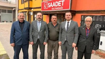 Saadet Partisi’nden Sultandağı’nda Anlamlı Buluşma