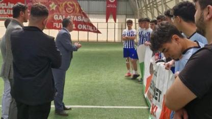 TÜGVA Afyonkarahisar’da Liseler Arası Halı Saha Turnuvası Başladı