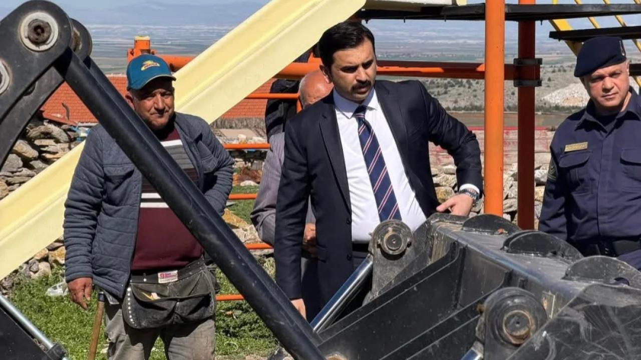 Bayat’ta Kuzuören Köyü Kaymakam Akdağ Tarafından İncelendi