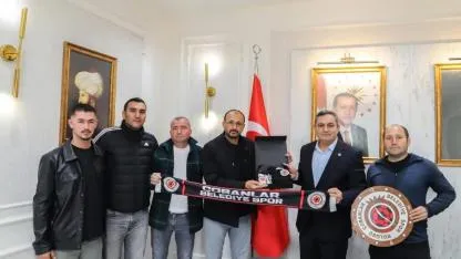Çobanlar Belediye Spor’dan Başkan Altuntaş’a Ziyaret