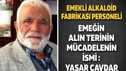 Emekli Alkaloid Fabrikası Personeli Emeğin Alın Terinin Mücadelenin İsmi Yaşar Çavdar
