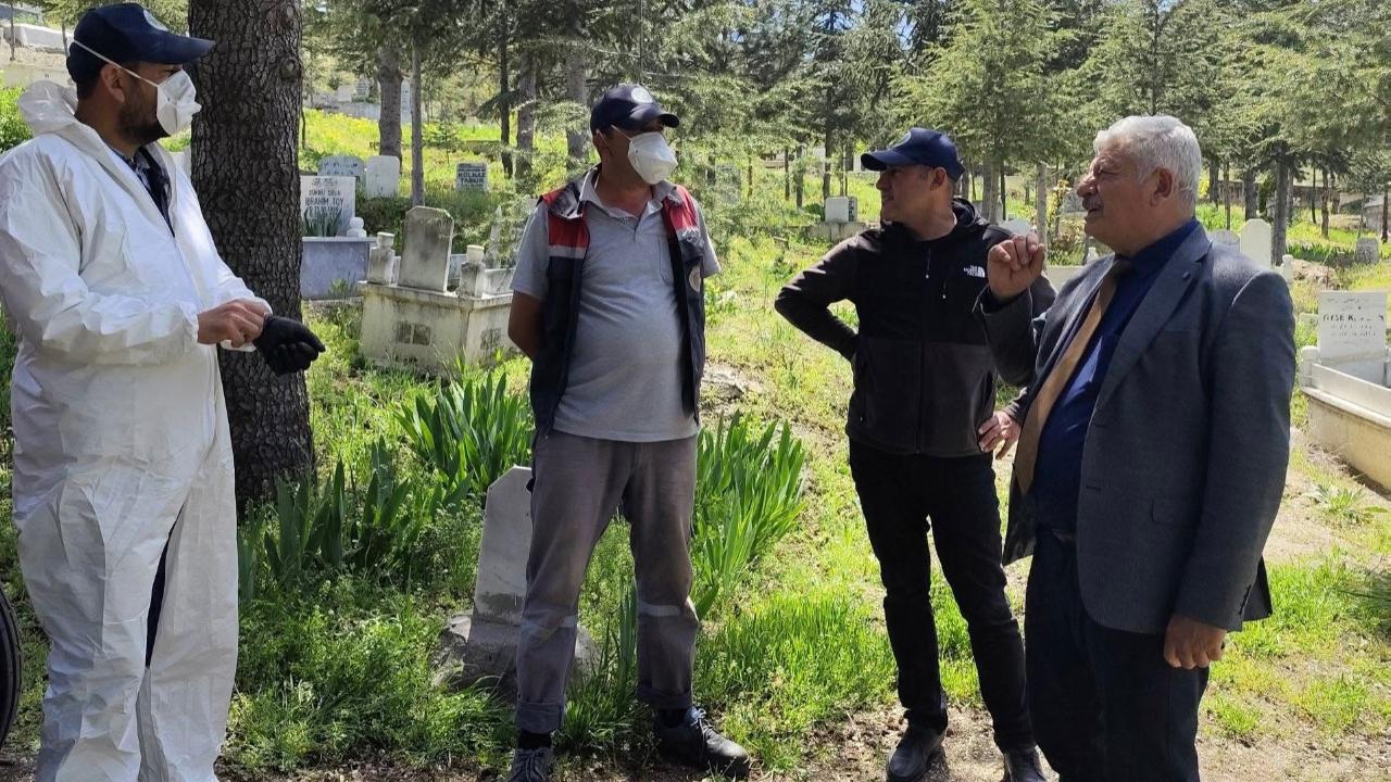Işıklar Kasabası’nda Mezarlık Yeniden Düzenleniyor Bakım Onarım Her Şey
