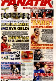 FANATİK Gazete Manşeti