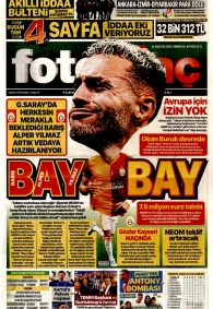 FOTOMAÇ Gazete Manşeti