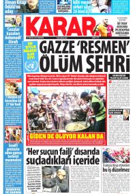 KARAR Gazete Manşeti