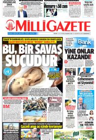 MİLLİ GAZETE Gazete Manşeti