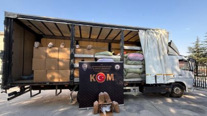 Emirdağ'da Kamyonu Durdurdular 4 Ton Yakaladılar